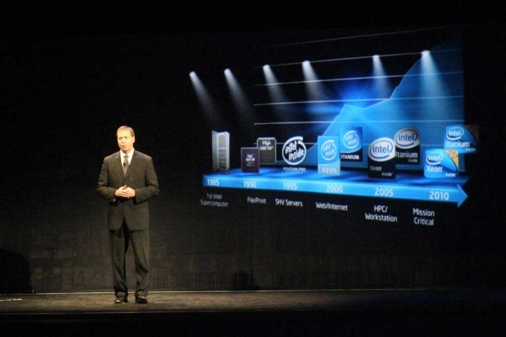 Corporate event with holographic projection display using transparent mesh screen technology
